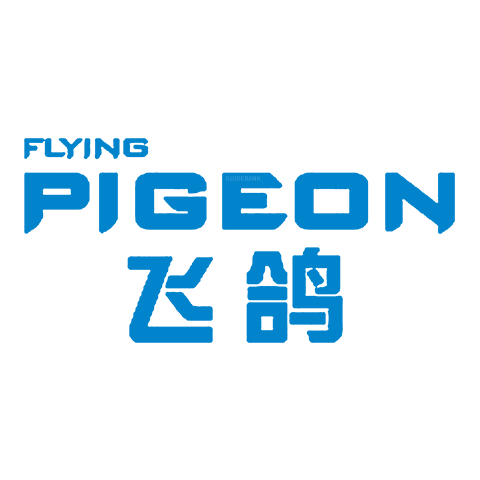 Flying pigeons