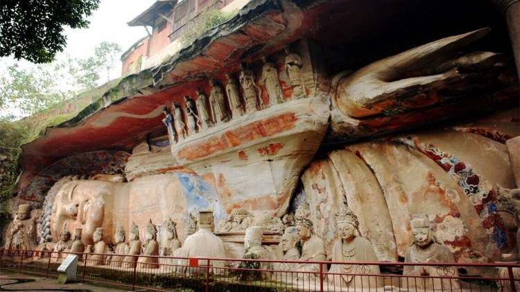 Dazu stone carvings