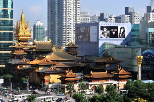 Jing'an Temple business district