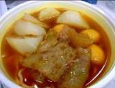 Pork skin radish